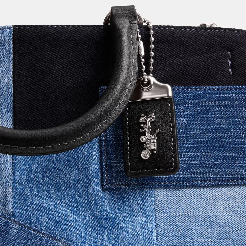 Bolsos Rogue con patchwork de vaqueros reciclados