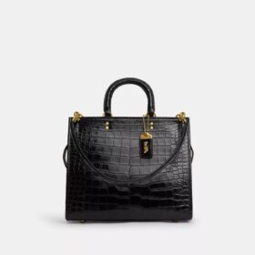 Bolsos Rogue en piel de cocodrilo