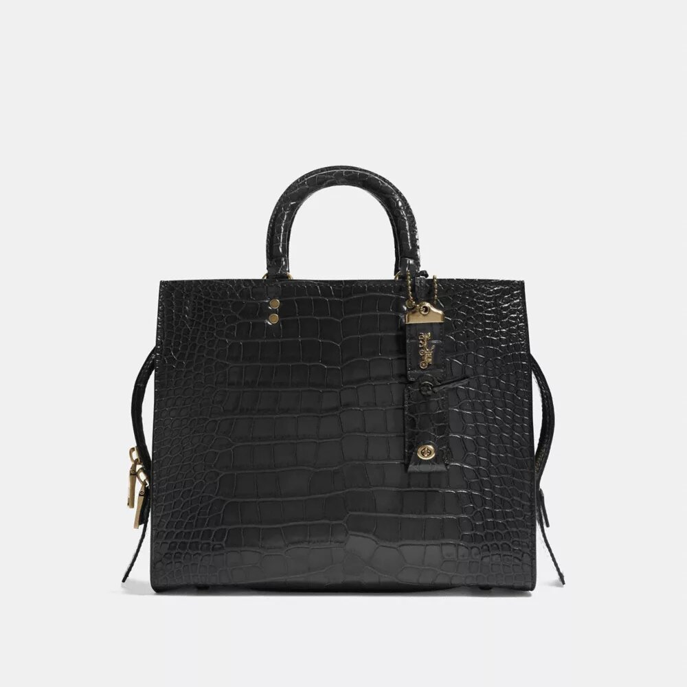 Bolsos Rogue en piel de cocodrilo