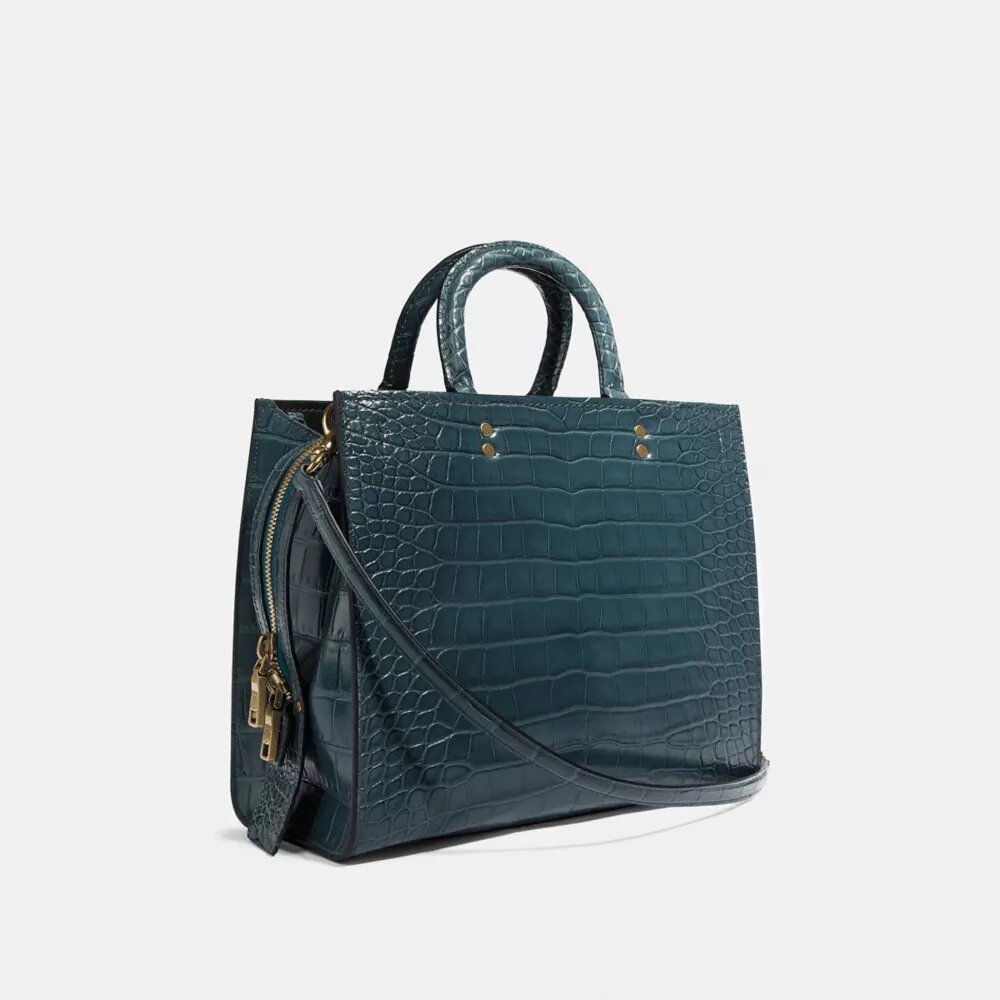 Bolsos Rogue en piel de cocodrilo