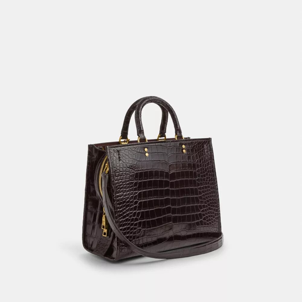 Bolsos Rogue en piel de cocodrilo