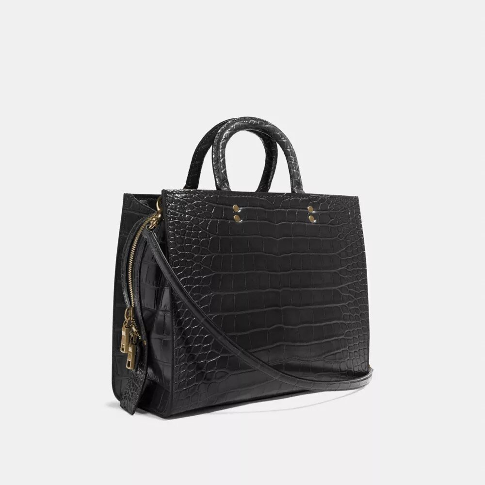 Bolsos Rogue en piel de cocodrilo