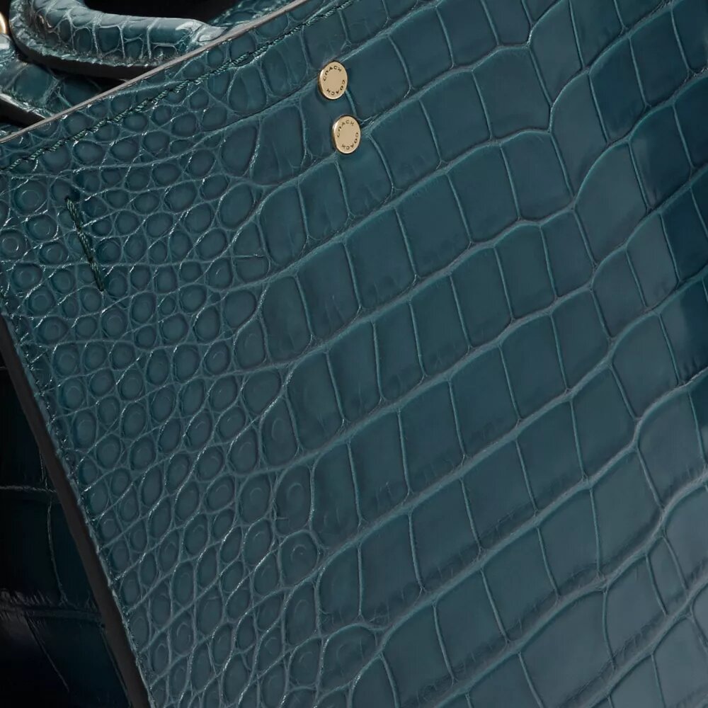 Bolsos Rogue en piel de cocodrilo