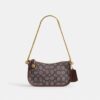Bolsos Swinger 20 con cadena en jacquard emblemático