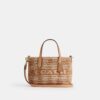 Bolsos Tote City Mini con estampado de cuadros vichy