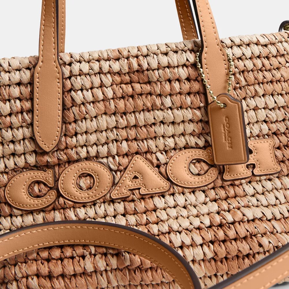 Bolsos Tote City Mini con estampado de cuadros vichy