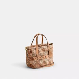 Bolsos Tote City Mini con estampado de cuadros vichy