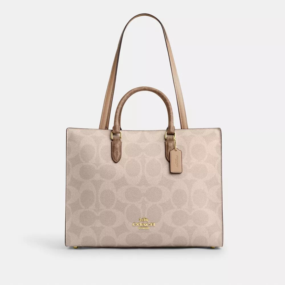 Bolsos Tote «Maggie» en Signature Canvas