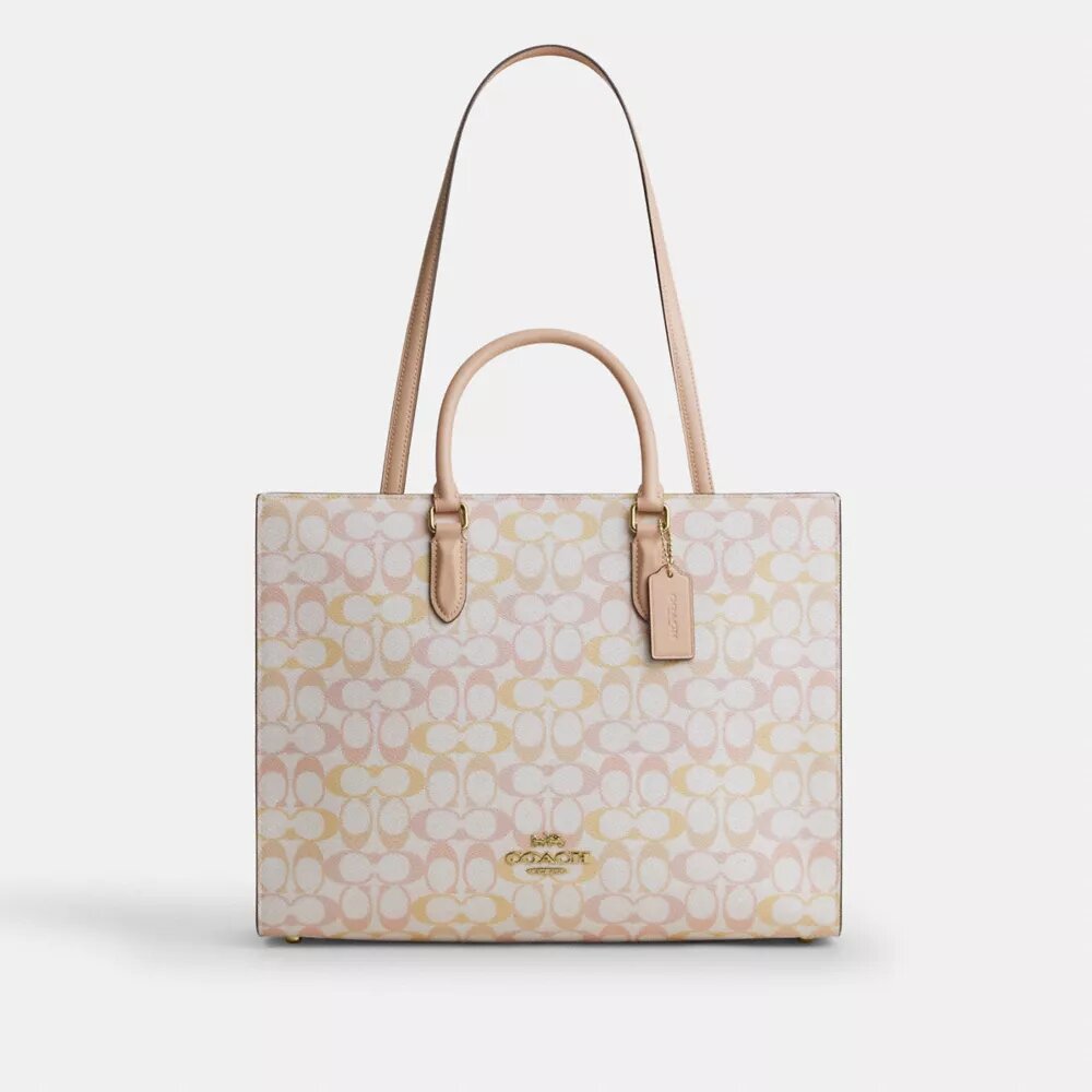 Bolsos Tote Maggie en Signature Canvas