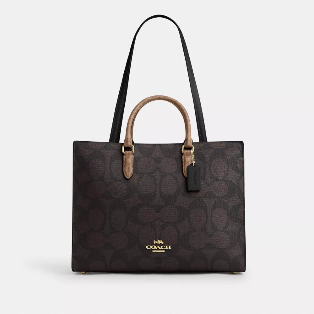 Bolsos Tote «Maggie» en Signature Canvas