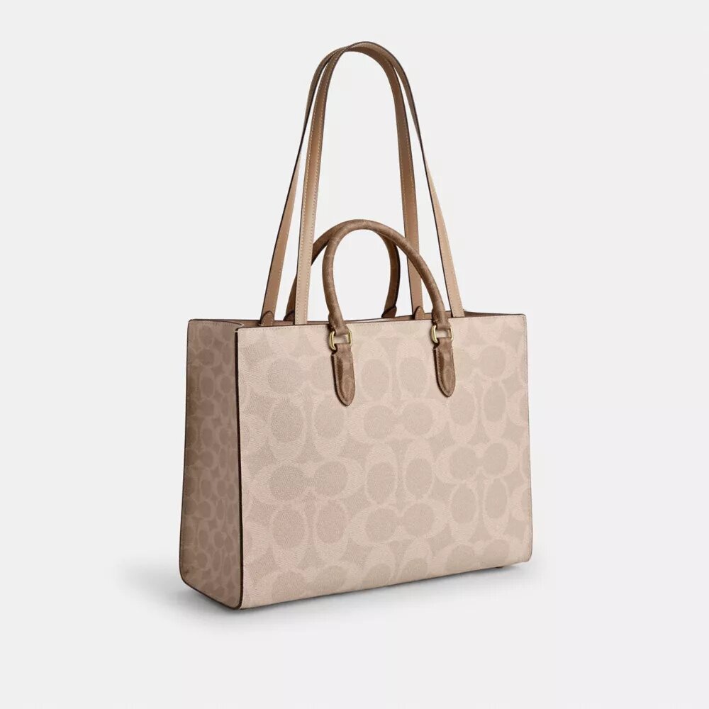Bolsos Tote «Maggie» en Signature Canvas