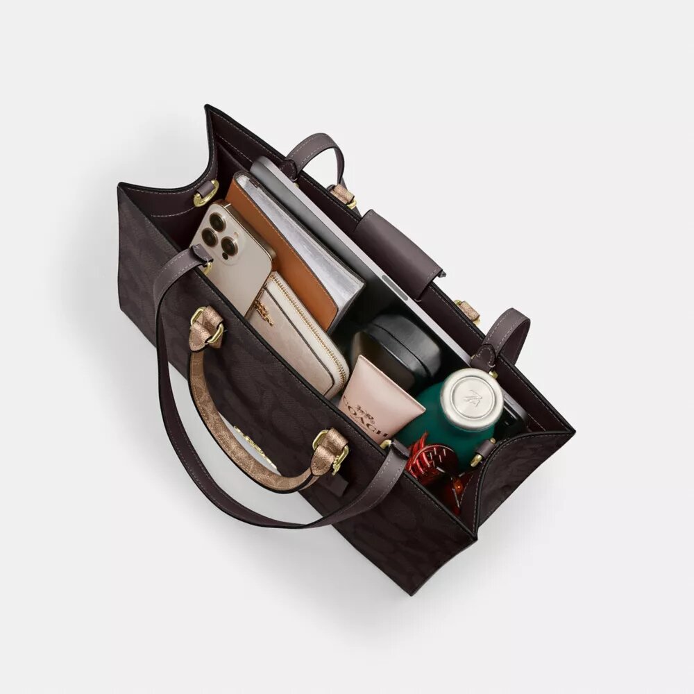 Bolsos Tote «Maggie» en Signature Canvas