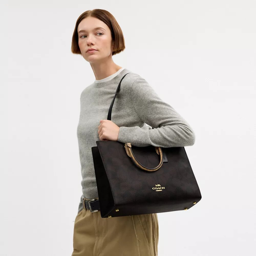 Bolsos Tote «Maggie» en Signature Canvas