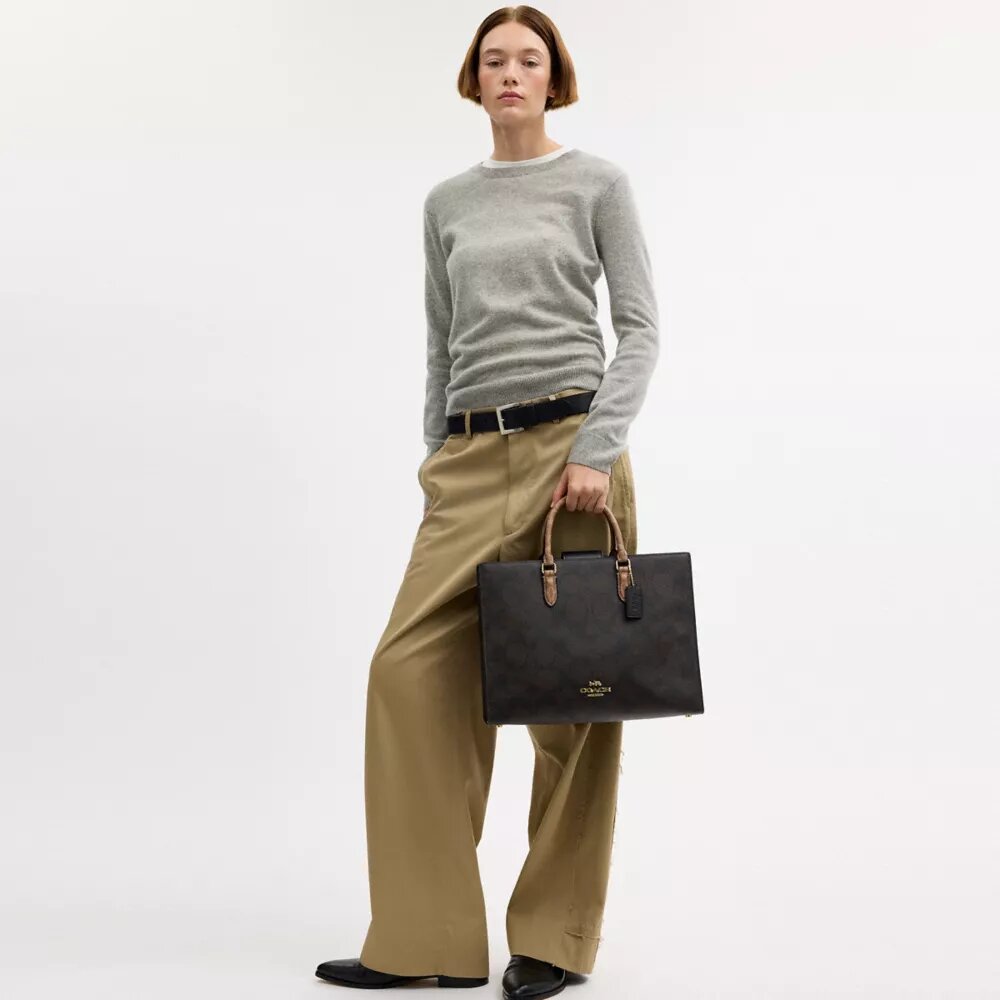 Bolsos Tote «Maggie» en Signature Canvas