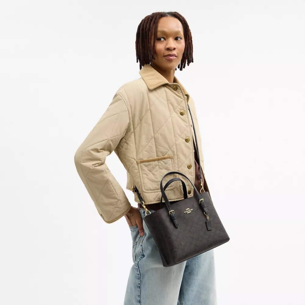 Bolsos Tote Mollie 25 en Signature Canvas