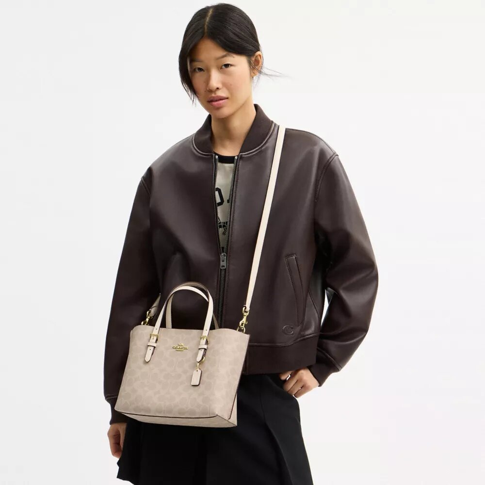 Bolsos Tote Mollie 25 en Signature Canvas