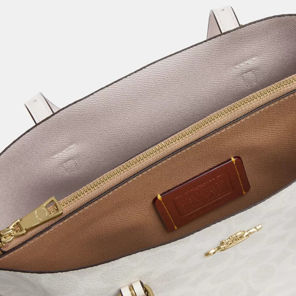 Bolsos Tote Mollie 25 en Signature Canvas