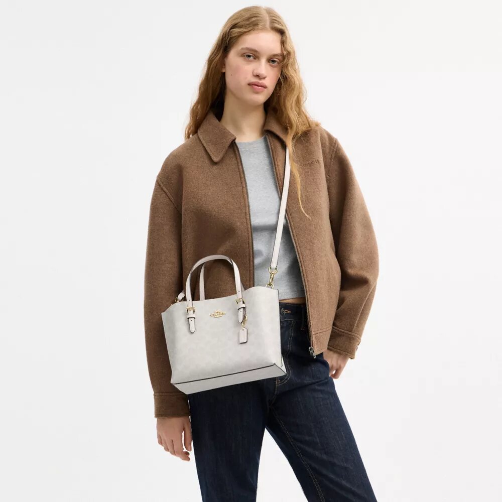 Bolsos Tote Mollie 25 en Signature Canvas