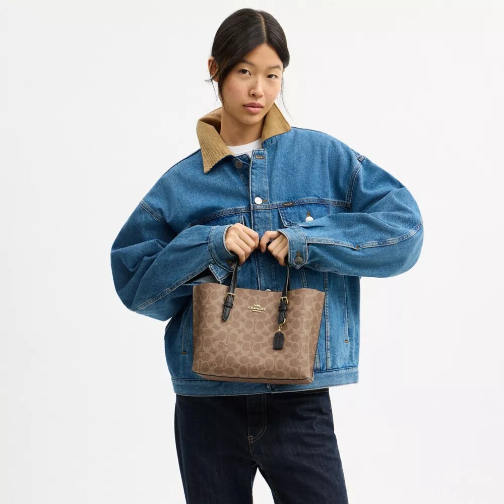 Bolsos Tote Mollie 25 en Signature Canvas