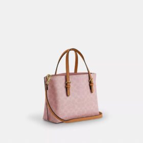 Bolsos Tote Mollie de 25 pulgadas en Signature Canvas con Charms