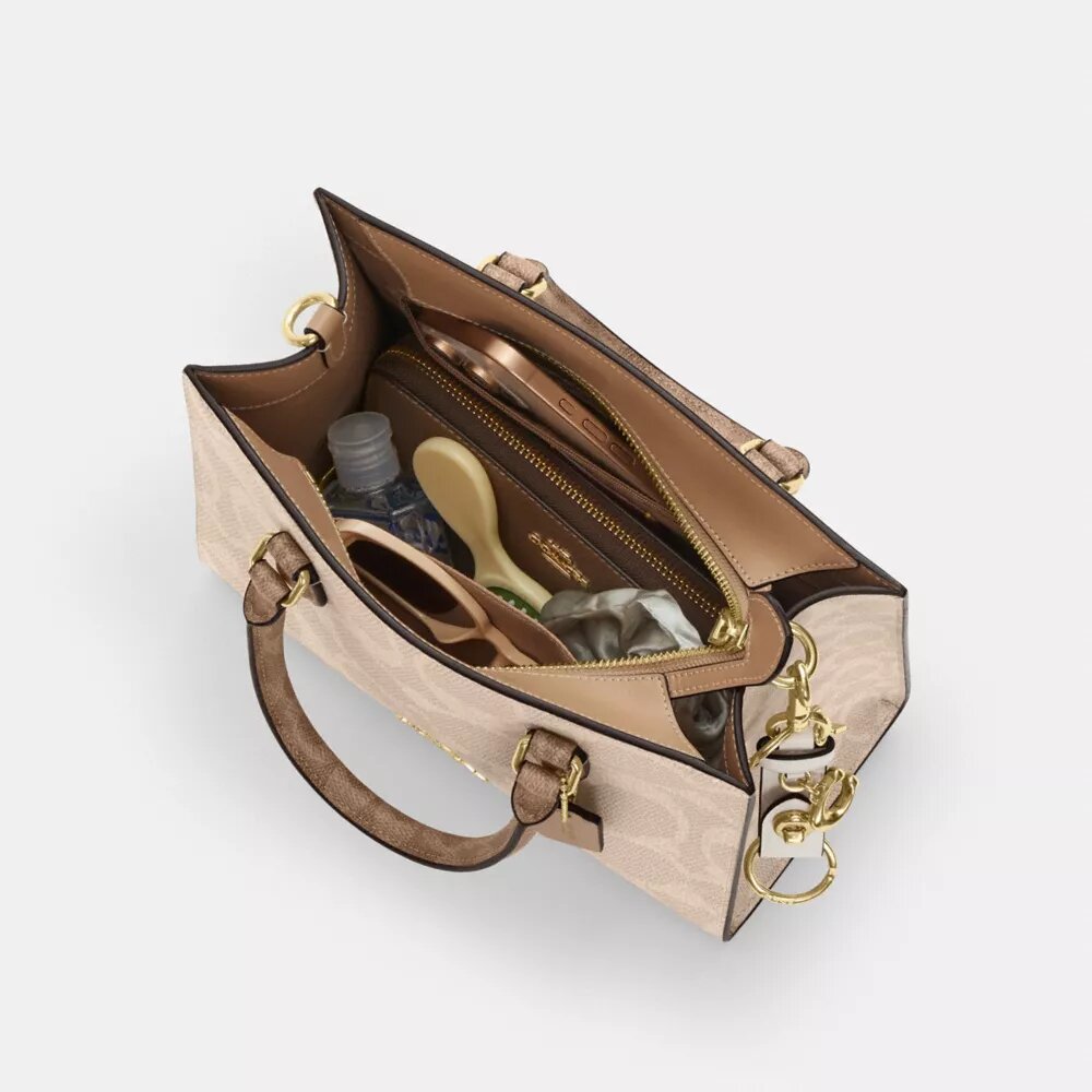 Bolsos Tote pequeño Maggie en Signature Canvas