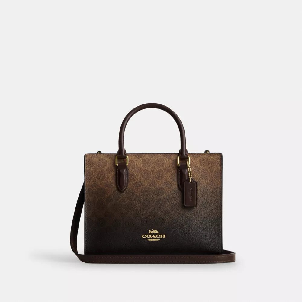 Bolsos Tote pequeño «Maggie» en Signature Canvas con efecto degradado