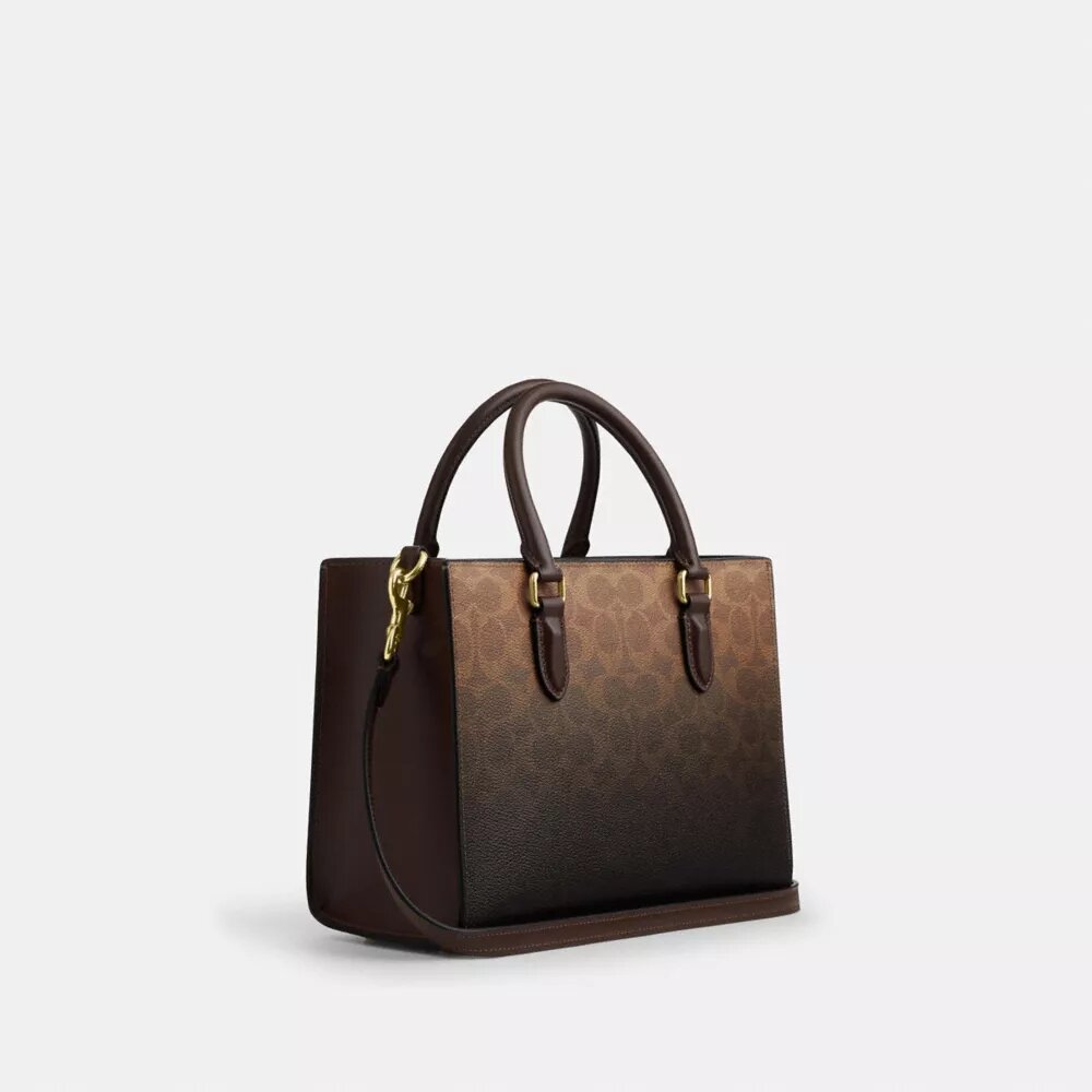 Bolsos Tote pequeño «Maggie» en Signature Canvas con efecto degradado