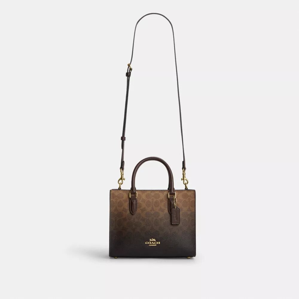 Bolsos Tote pequeño «Maggie» en Signature Canvas con efecto degradado