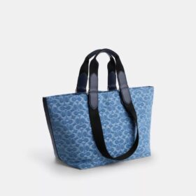 Bolsos Tote pequeños «Tour» en denim característico