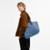 Bolsos Tote pequeños «Tour» en denim característico