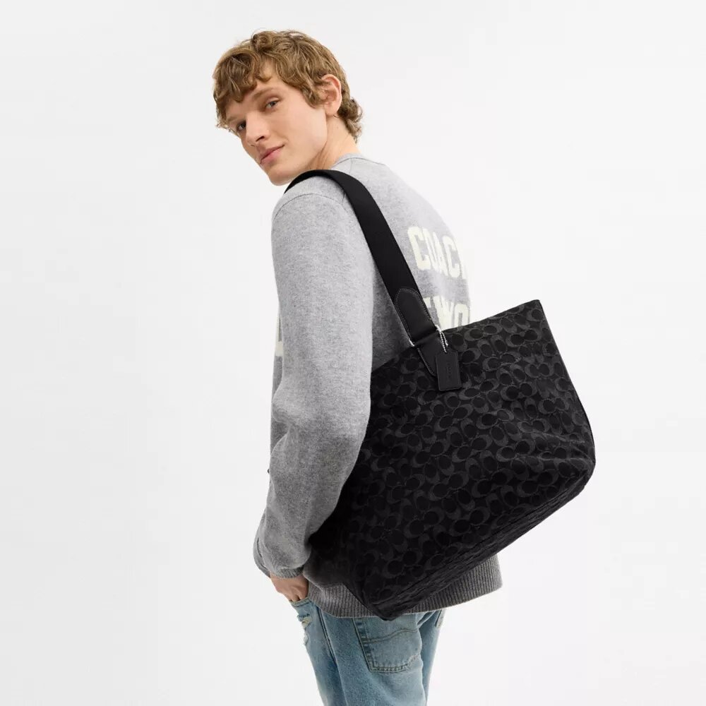 Bolsos Tote pequeños «Tour» en denim característico