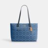 Bolsos Tote «Station» en denim emblemático