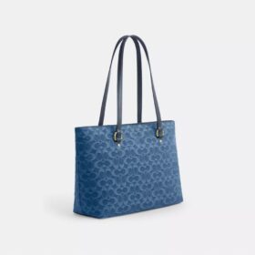 Bolsos Tote «Station» en denim emblemático