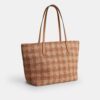 Bolsos Tote urbanos con estampado de cuadros vichy