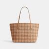 Bolsos Tote urbanos con estampado de cuadros vichy