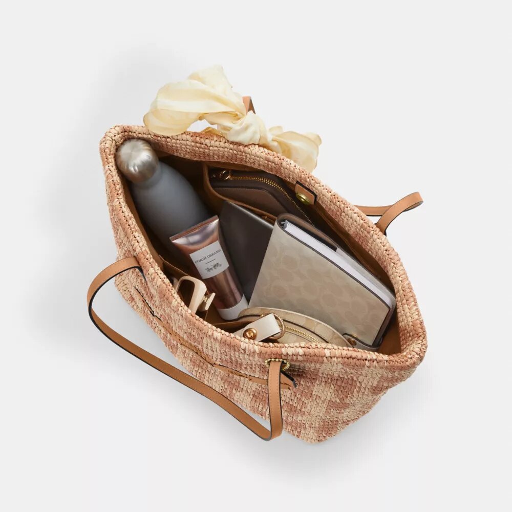Bolsos Tote urbanos con estampado de cuadros vichy