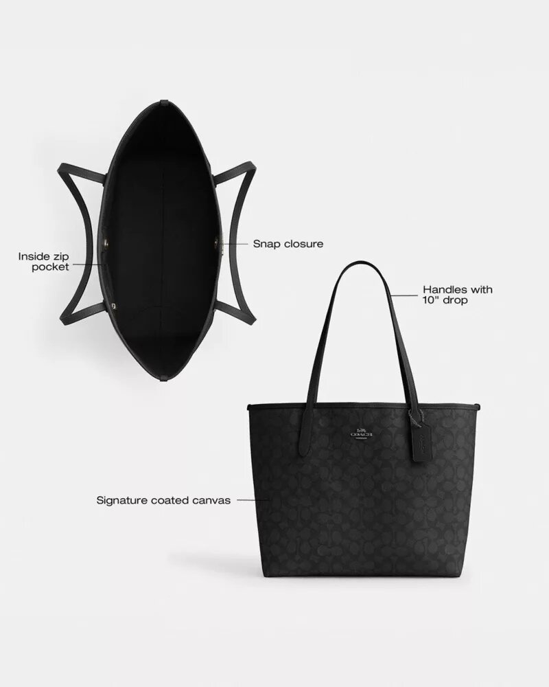Bolsos Tote urbanos en Signature Canvas