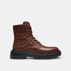 Botas militares en piel exclusiva