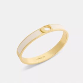 Brazalete con bisagra en forma de C