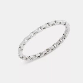 Brazalete con bisagra y cadena emblemática