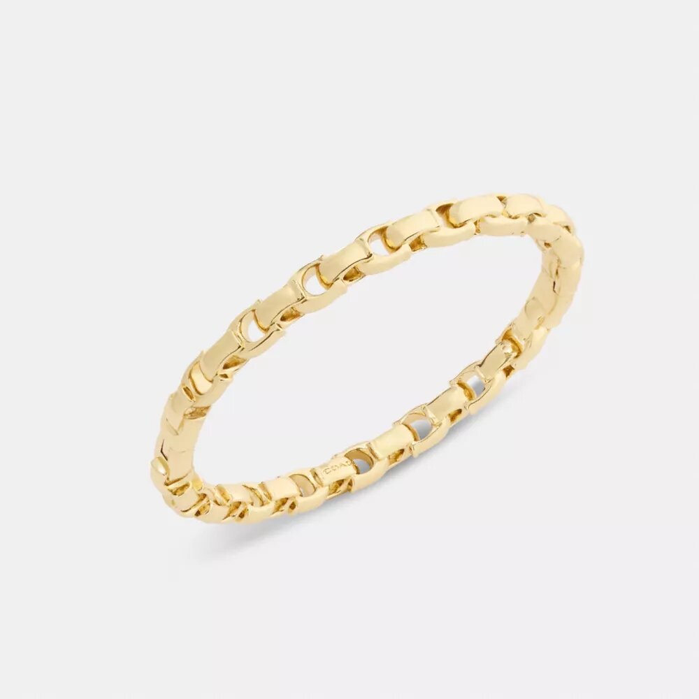 Brazalete con bisagra y cadena emblemática