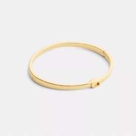 Brazalete fino con bisagra característico