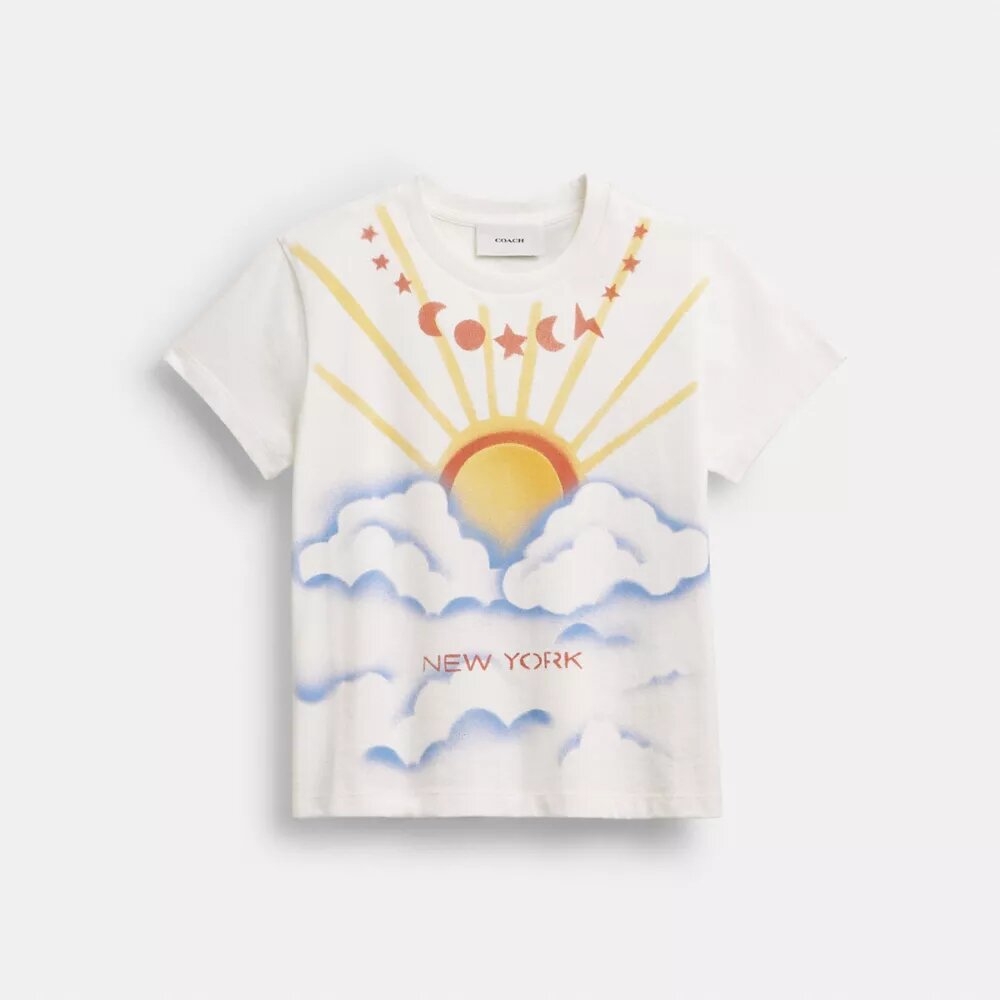 Camiseta «Airbrush 90'S Fit» de algodón orgánico