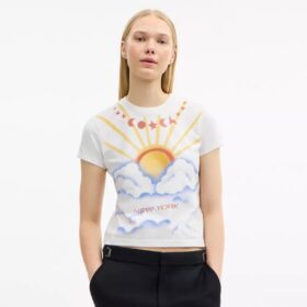 Camiseta «Airbrush 90’S Fit» de algodón orgánico