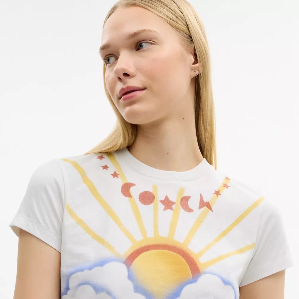 Camiseta «Airbrush 90'S Fit» de algodón orgánico