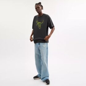Camiseta de corte holgado Rexy de algodón orgánico