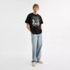 Camiseta holgada «Dinosaur City» de algodón orgánico