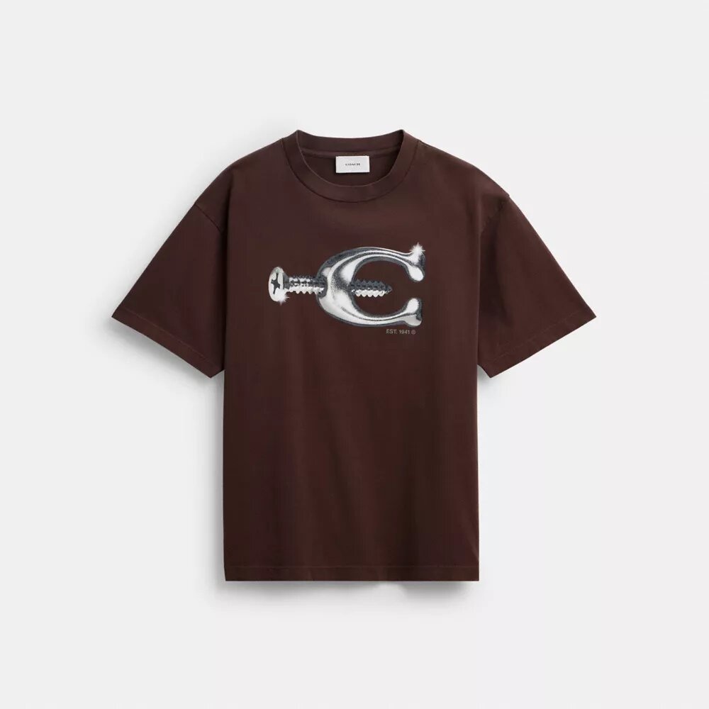 Camiseta holgada «Hardware» de algodón orgánico