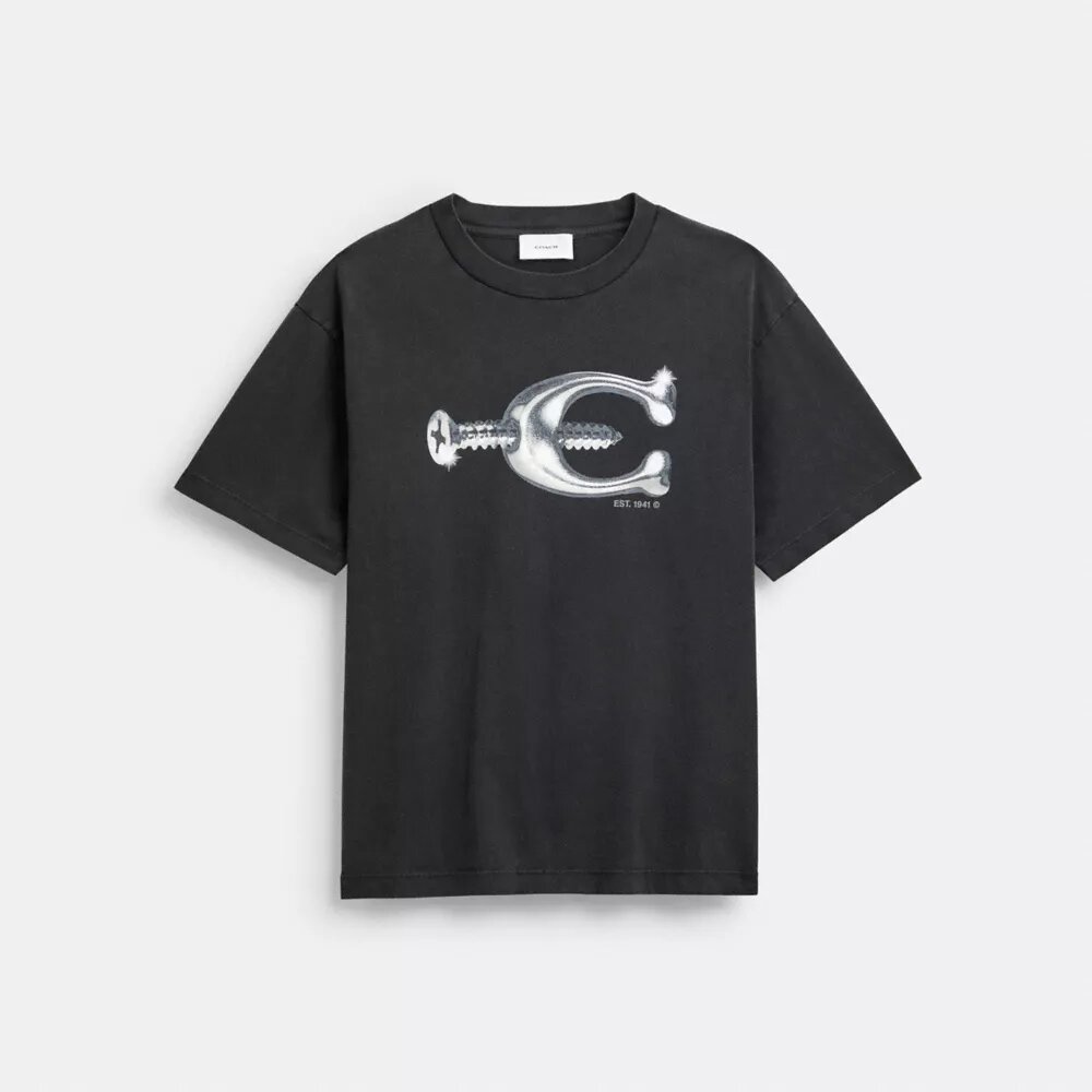 Camiseta holgada «Hardware» de algodón orgánico