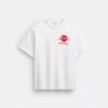 Camiseta holgada «Pizza» de algodón orgánico
